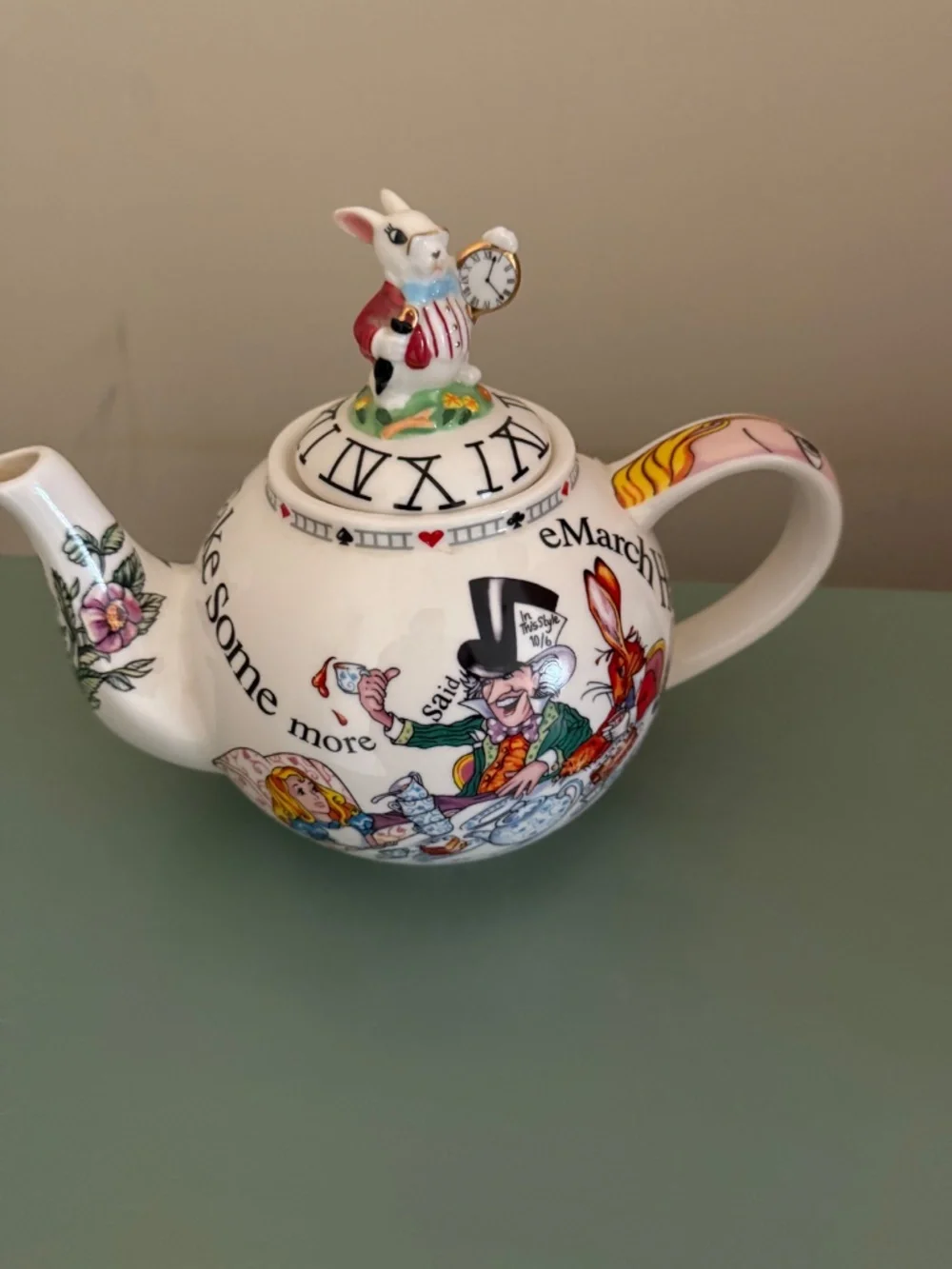 Alice in Wonderland Tea Service by Paul Cardew Rare
